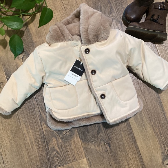 Ninky Nonk || Toddler Warm Winter Faux Fur Lined Jacket - Picture 5 of 10